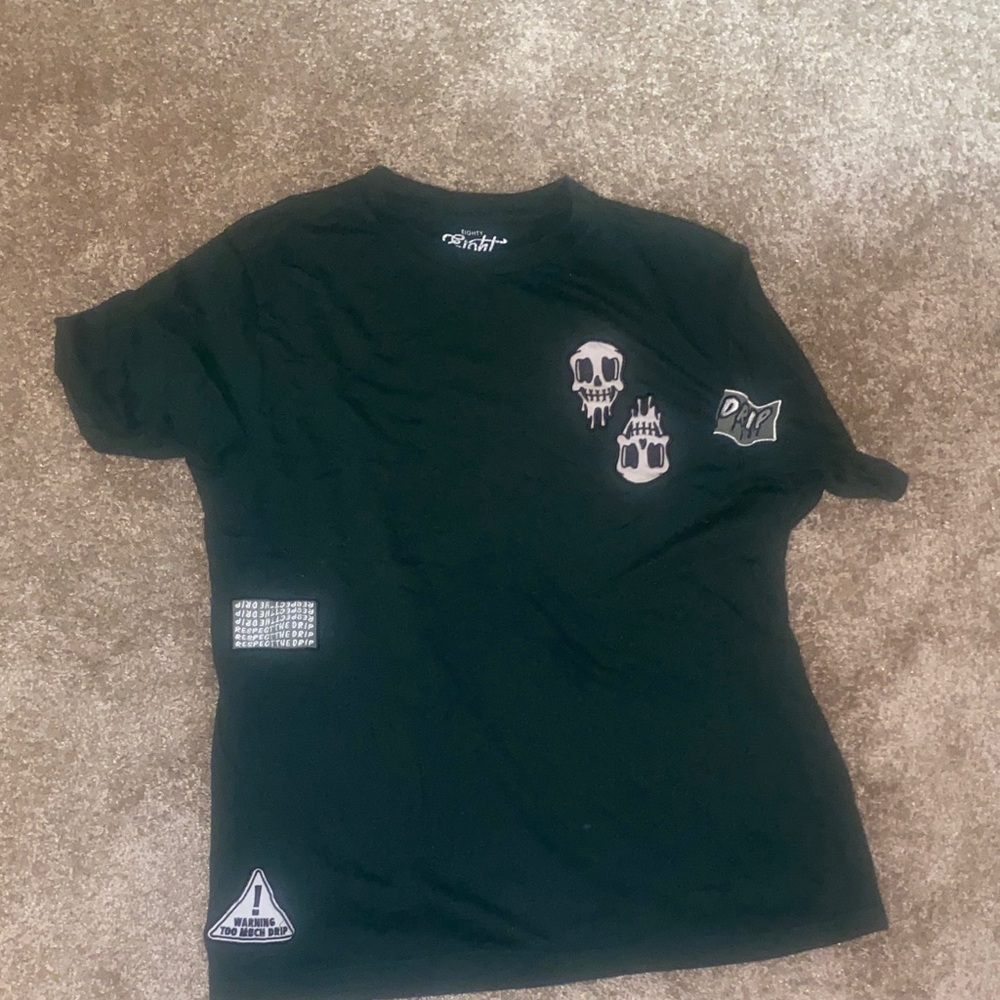 Eighty Eight Black Graphic Tee